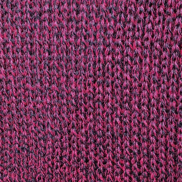 Cupshe Choir Shirt Mini Sweater Dress Sz S Bell Sleeves Faux Wrap Burgundy NWT - Picture 7 of 16